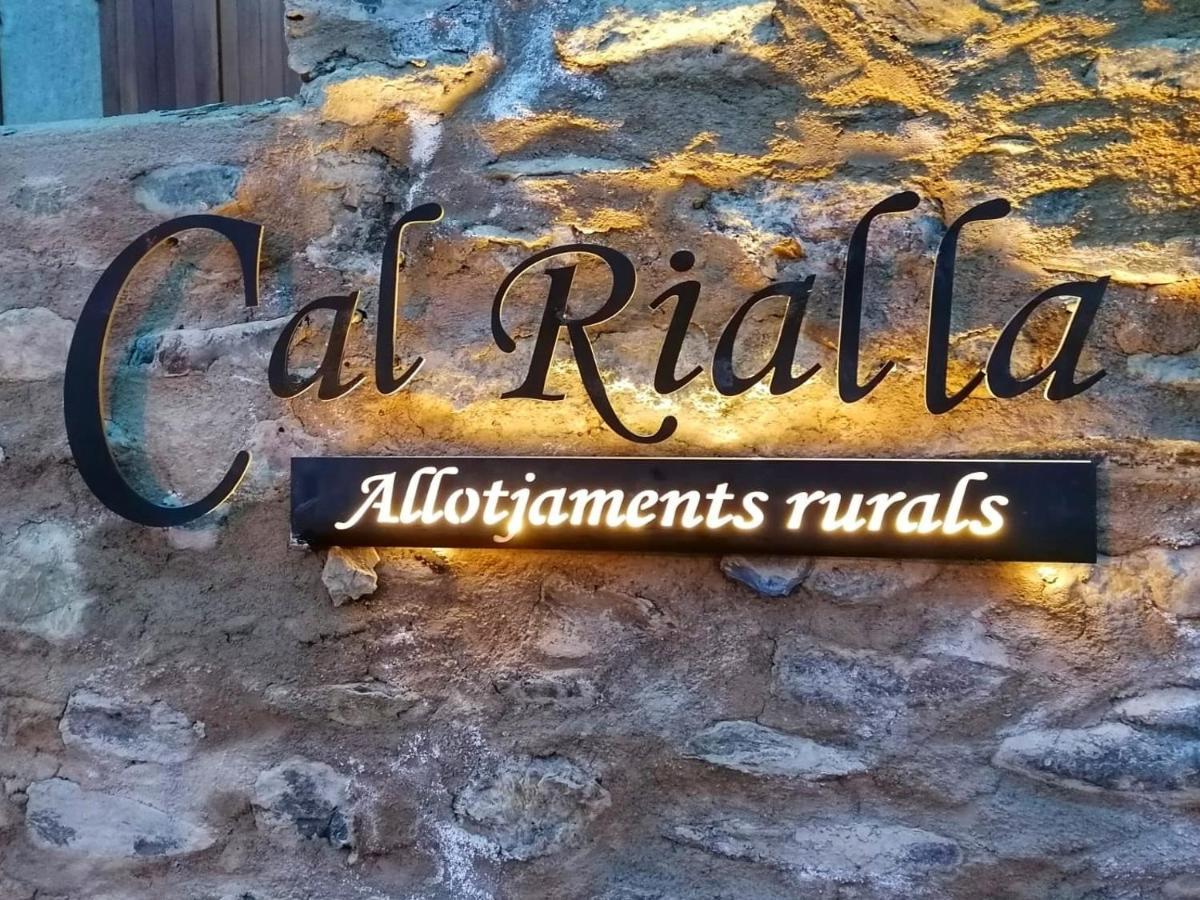 Apartament "El Castell" Casa Rural Cal Rialla Льївія Екстер'єр фото